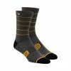 Ride 100% 100% Advocate Socken Charcoal/mustard SM 1 Ride 100% 100% Advocate Socken Charcoal/mustard SM -Fahrradladen 100 advocate socken charcoal mustard sm