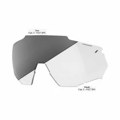 Ride 100% 100% Ersatzlinse RACETRAP Photochromic