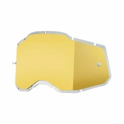 Ride 100% 100% Goggle Ersatzlinse Injected Mirror Gold