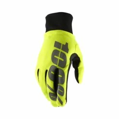 Ride 100% 100% Hydromatic Gloves Fluo Yellow M