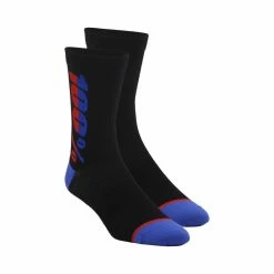 Ride 100% 100% Rythym Merino Wool Socks Black S