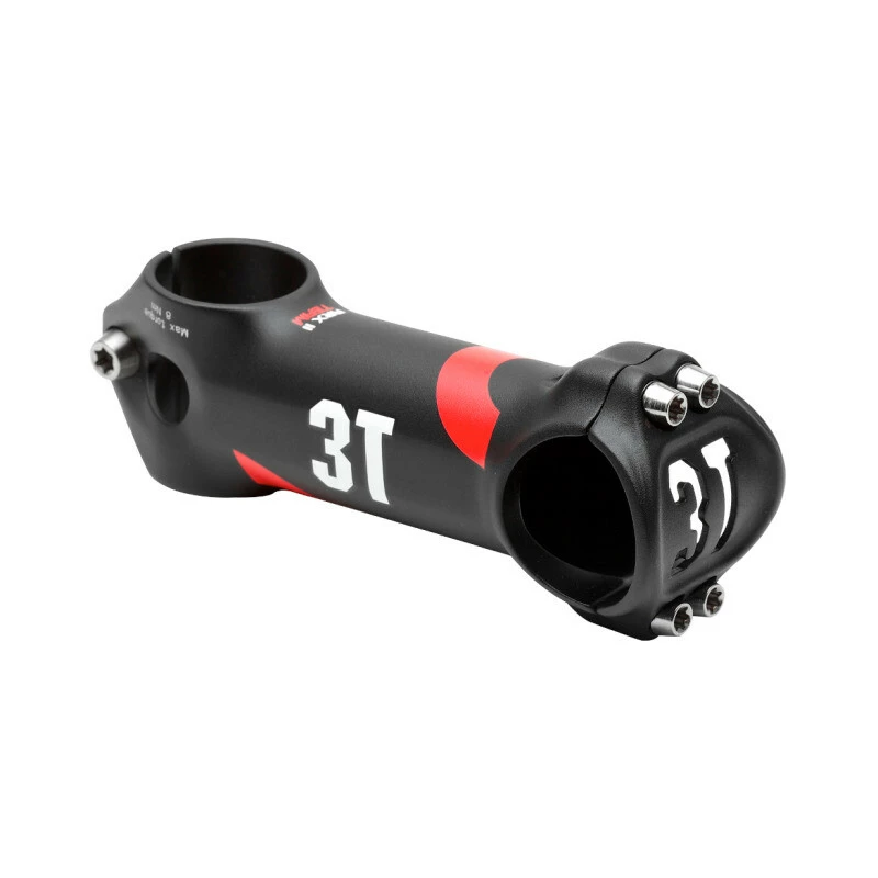 3T Vorbau Arx II Team 100mm, Schwarz/rot, 31.8mm, 6°/84° 3 3T Vorbau Arx II Team 100mm, Schwarz/rot, 31.8mm, 6°/84°