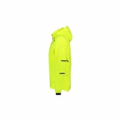 AGU Commuter Compact Rain Jacket Hi-vis Neon Yellow S -Fahrradladen agu commuter compact rain jacket hi vis neon yellow s3