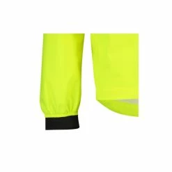 AGU Commuter Compact Rain Jacket Hi-vis Neon Yellow S -Fahrradladen agu commuter compact rain jacket hi vis neon yellow s5