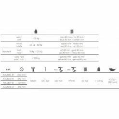 Airwings Sattelst&uuml;tze Comfort1plus 30.9mm, Schwarz, Gefedert, Hart, 320mm -Fahrradladen airwings sattelstuetze comfort1plus 309mm schwarz gefedert hart 320mm3
