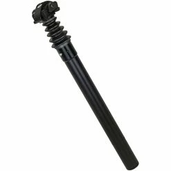 Airwings Sattelst&uuml;tze Expleto Travel 27.2mm, Schwarz, Gefedert, Hart, 425mm