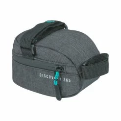 Basil Discovery 365D Satteltasche S, 0.5L, Schwarz Melee -Fahrradladen basil discovery 365d satteltasche s 05l schwarz melee3