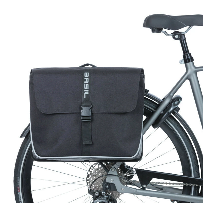 Basil Forte Gepäckträgertasche Doppelt MIK 6 Basil Forte Gepäckträgertasche Doppelt MIK – Bild 4