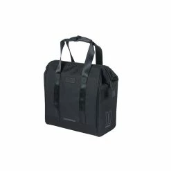 Basil Grand Fahrradshopper, 23L, Schwarz Hook On-System, Reflektion, 23L
