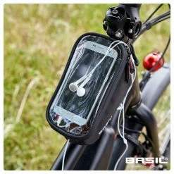 Basil SPORT DESIGN FRAME BAG, Rahmentasche, 1L, Schwarz -Fahrradladen basil sport design frame bag rahmentasche 1l schwarz4