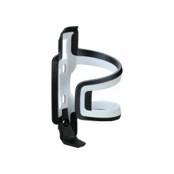 BBB Bidonhalter DualAttack Schwarz-weiss Matt, Composite 42g, Inkl. Inoxschrauben