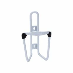 BBB Bidonhalter Fueltank Weiss Anodisiert Aus Alu, Inkl. Inoxschrauben