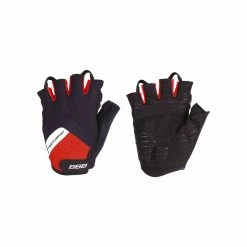 BBB Handschuhe Sommer Highcomfort Kurzfinger Unisex, Schwarz-rot M
