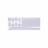 BBB Rahmenschutz Clearskin Set Transparent 4x: &Oslash;30mm/20x40mm, 1x: 250x25mm/152x80mm