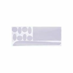 BBB Rahmenschutz Clearskin Set Transparent 4x: &Oslash;30mm/20x40mm, 1x: 250x25mm/152x80mm