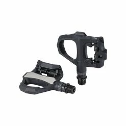BBB Rennrad Pedal 255g Mit 7&deg;Clips, Schwarz Body Fiber Verst&auml;rkt, CrMo Achse