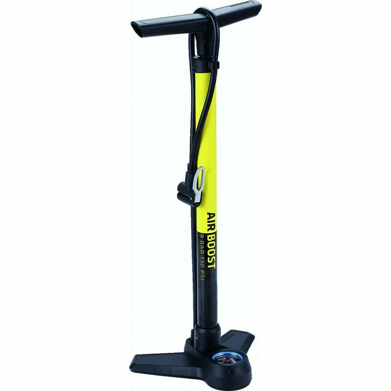 BBB Standpumpe AirBoost Gelb 62cm, 9 Bar / 130 Psi 3 BBB Standpumpe AirBoost Gelb 62cm, 9 Bar / 130 Psi