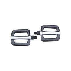 BBB Trekking Pedal Alu-Kunststoff Boron Achs Silber-grau, Mit Reflektoren -Fahrradladen bbb trekking pedal alu kunststoff boron achs silber grau mit reflektoren5