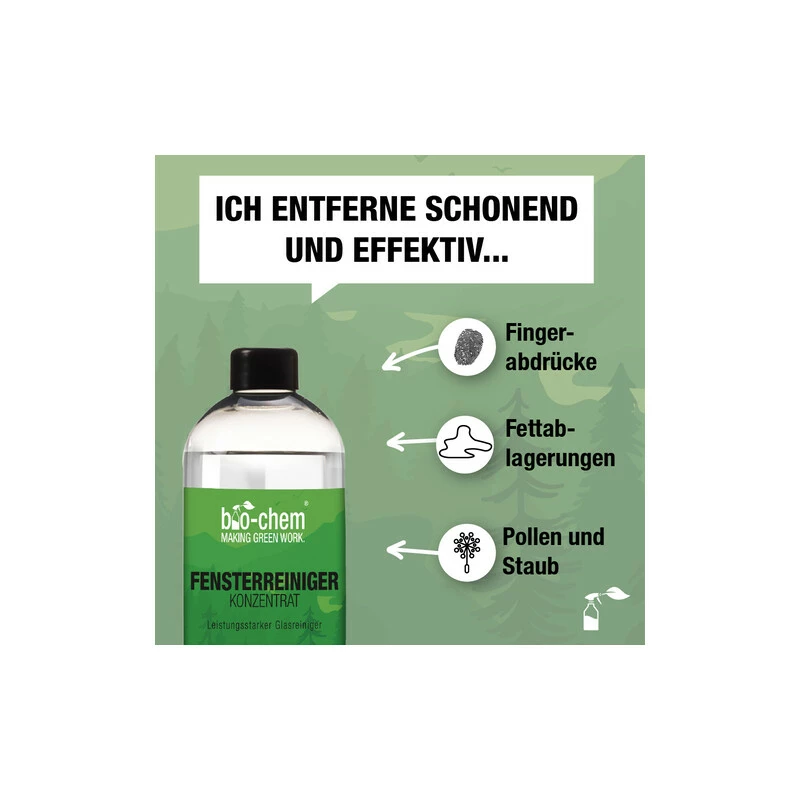Bio-Chem Fensterreiniger Konzentrat 750 Ml Ohne Sprühkopf 4 Bio-Chem Fensterreiniger Konzentrat 750 Ml Ohne Sprühkopf – Bild 2