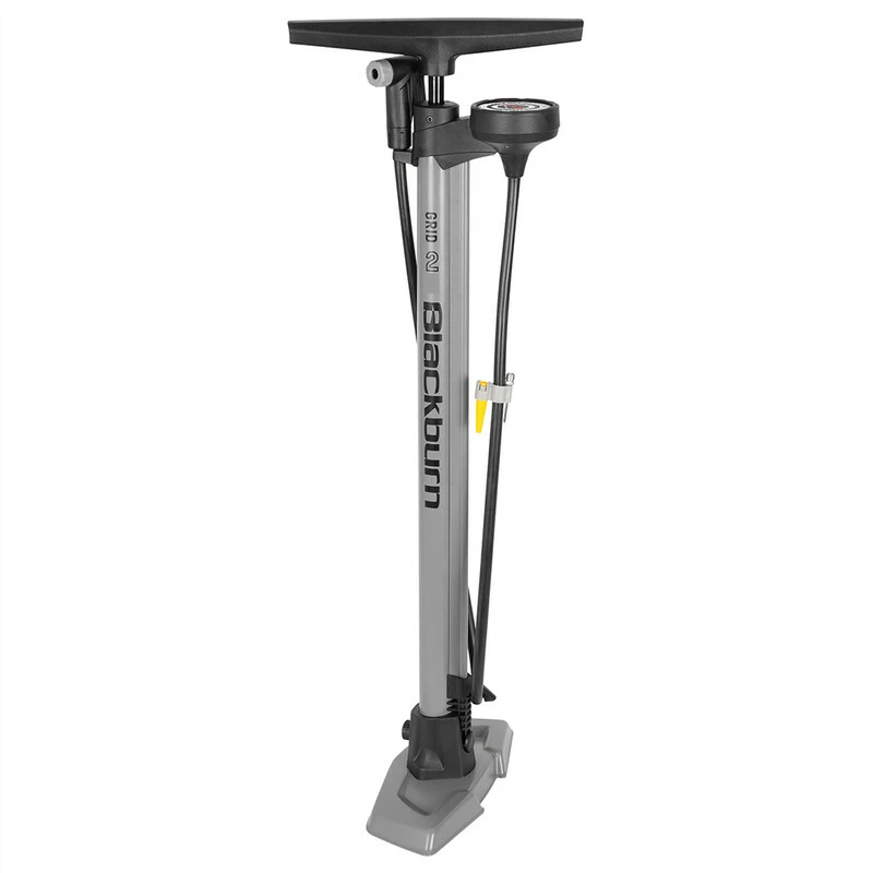 Blackburn Grid 2 Floor Pump Grey 3 Blackburn Grid 2 Floor Pump Grey