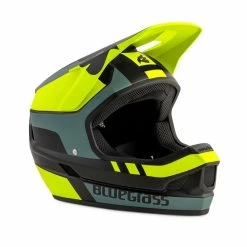 Bluegrass Helm Legit, Black Fluo Yellow Gray / Matt, XL 60-62cm
