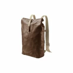 Brooks PICKWICK Rucksack 12l, Leder, Braun Rollverschluss, Leder