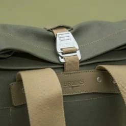 Brooks PICKWICK Rucksack 26l, Black/black Medium, Rollverschluss, Canvas -Fahrradladen brooks pickwick rucksack 26l black black medium rollverschluss canvas5