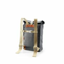 Brooks PICKWICK Rucksack 26l, Goose Beak/maroon Medium, Rollverschluss, Canvas -Fahrradladen brooks pickwick rucksack 26l goose beak maroon medium rollverschluss canvas2