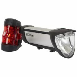 Busch & Müller Busch + M&uuml;ller Ixon Core / IXXI - Set , 50 Lux, Inkl. Li-Io Akku, USB Kabel