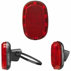 Busch & Müller Busch + Müller Rücklicht Dynamo, SECUZED Plus, Schutzblech/Sattelstütze/Streben Montage, 333ALK, He8