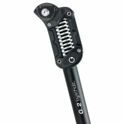 By Schulz By.Schulz Federsattelst&uuml;tze, G.2 LT 31.6 X 380mm Hub 50mm STANDARD 80-105 Kg Black-sand