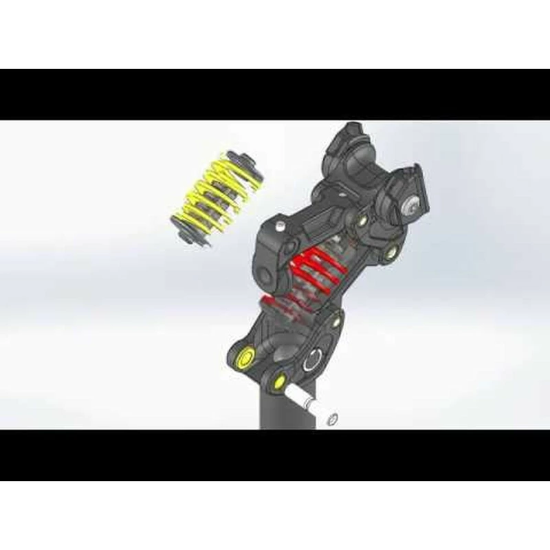 By Schulz By.Schulz Sattelstütze, Federelemente G. ST Serie 72mm SOFT 45-65kg Red 5 By Schulz By.Schulz Sattelstütze, Federelemente G. ST Serie 72mm SOFT 45-65kg Red – Bild 3