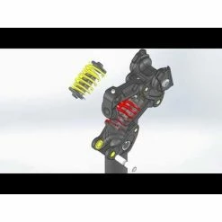 By Schulz By.Schulz Sattelst&uuml;tze, Federelemente G. ST Serie 72mm STANDARD 80-105kg Green -Fahrradladen byschulz sattelstuetze federelemente g st serie 72mm standard 80 105kg green2