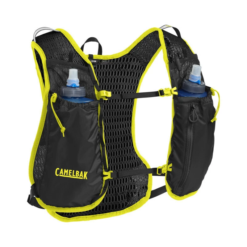 CamelBak Trail Run Vest Black Safety Yellow 4 CamelBak Trail Run Vest Black Safety Yellow – Bild 2