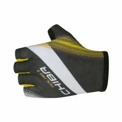 Chiba Solar II Gloves Black/screaming Yellow L