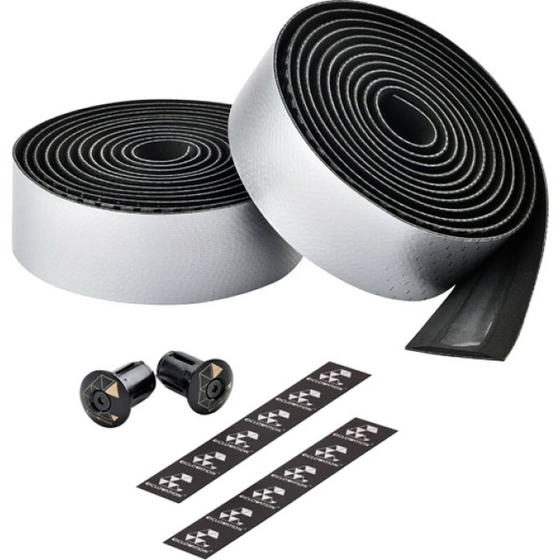 Ciclovation Lenkerband Leather Touch Fusion, Fusion Metallic Silver, PU Based, 3.0mm, 2000 X 30mm 3 Ciclovation Lenkerband Leather Touch Fusion, Fusion Metallic Silver, PU Based, 3.0mm, 2000 X 30mm