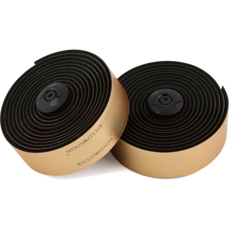 Ciclovation Lenkerband Leather Touch Vapor, Gold, PU Based, 3.0mm, 2000 X 30mm 3 Ciclovation Lenkerband Leather Touch Vapor, Gold, PU Based, 3.0mm, 2000 X 30mm