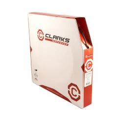 Clarks Bremskabelh&uuml;lle 2P 5mm, 30m, Box, Weiss