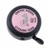 Contec Glocke Kid-A-Ring Circus Fox, Schwarz/pink -Fahrradladen contec glocke kid a ring circus fox schwarz pink