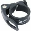 Contec Sattelklemmschelle SC-303 QR Schwarz, 31.8mm -Fahrradladen contec sattelklemmschelle sc 303 qr schwarz 318mm