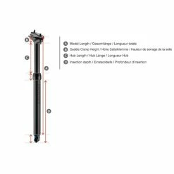 Contec Variosattelstütze DropAGogo Inkl. Remotehebel 27.2mm, L450, 125mm 5 Contec Variosattelstütze DropAGogo Inkl. Remotehebel 27.2mm, L450, 125mm -Fahrradladen contec variosattelstuetze dropagogo inkl remotehebel 272mm l450 125mm2