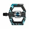 Crankbrothers Crank Brothers Pedal Mallet E LS Splatter Blau -Fahrradladen crank brothers pedal mallet e ls splatter blau