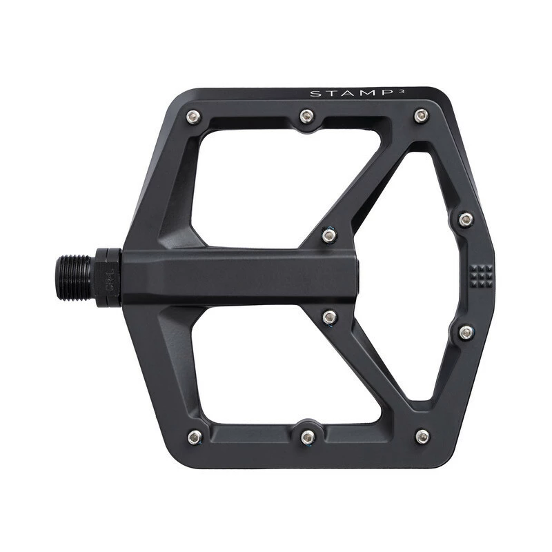 Crankbrothers Crank Brothers Pedal Stamp 3 Large Plattformpedal, Druckguss Magnesium, Schwarz 3 Crankbrothers Crank Brothers Pedal Stamp 3 Large Plattformpedal, Druckguss Magnesium, Schwarz