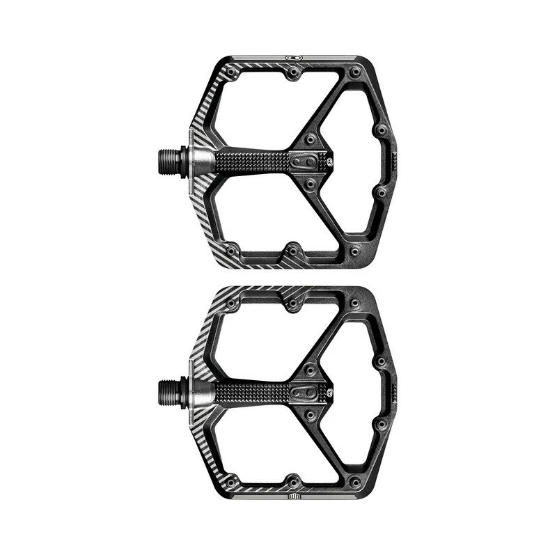 Crankbrothers Crank Brothers Pedal Stamp 7 Danny Macaskill Edition Plattformpedal, Aluminium, Schwarz-silber 4 Crankbrothers Crank Brothers Pedal Stamp 7 Danny Macaskill Edition Plattformpedal, Aluminium, Schwarz-silber – Bild 2