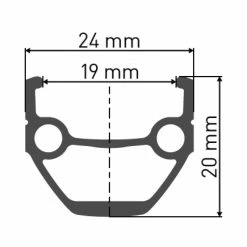 Dt-swiss DT Swiss Felge E-Bike/Trekking 535 700c 32 Loch, Schwarz, 600g 19mm -Fahrradladen dt swiss felge e bike trekking 535 700c 32 loch schwarz 600g 19mm3