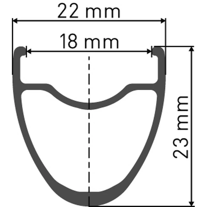 Dt-swiss DT Swiss Felge R 460 Disc 32 Loch, Schwarz, 460g 18mm 4 Dt-swiss DT Swiss Felge R 460 Disc 32 Loch, Schwarz, 460g 18mm – Bild 2