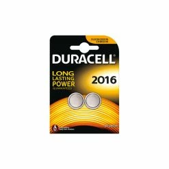 Duracell Batterie CR2016 3V Lithium Knopfzelle 2er-Blister