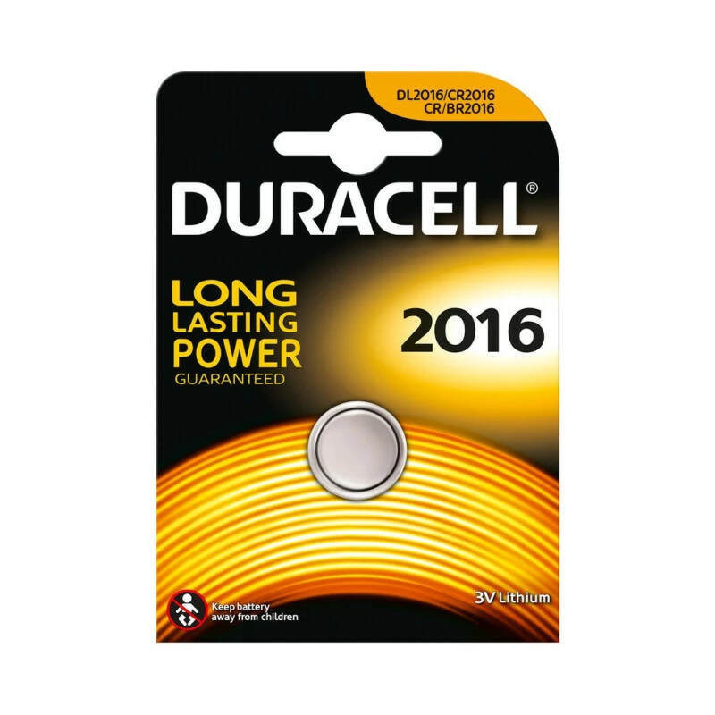 Duracell Batterie CR2016 Knopfzelle, 1 Pièce 3 Duracell Batterie CR2016 Knopfzelle, 1 Pièce