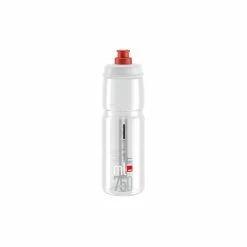 Elite Bidon Jet 550 Ml Transparent-rot -Fahrradladen elite bidon jet 550 ml transparent rot2