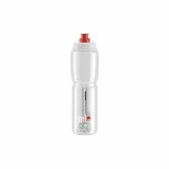 Elite Bidon Jet 950 Ml Transparent-rot -Fahrradladen elite bidon jet 950 ml transparent rot3
